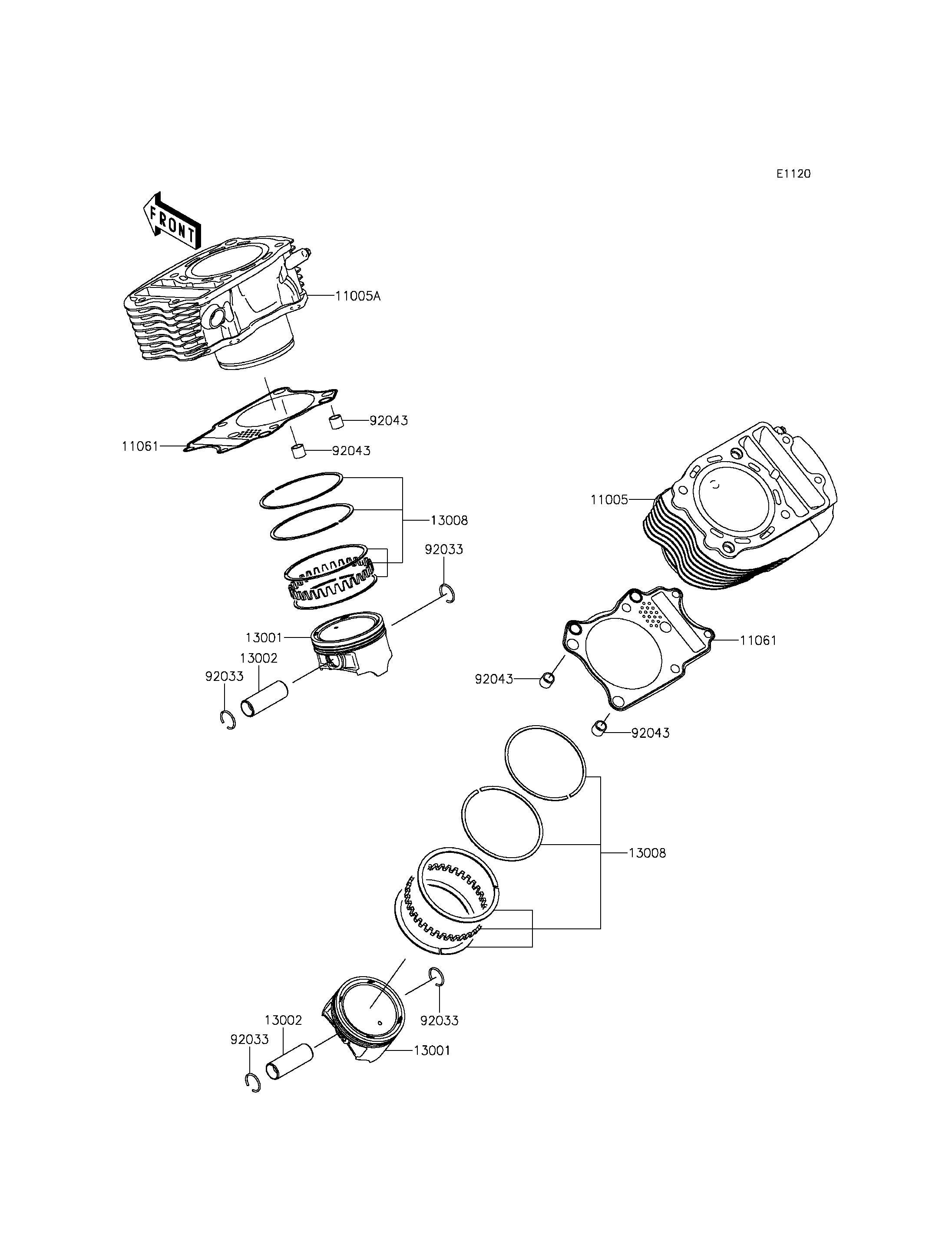 Cylinder/Piston(s)