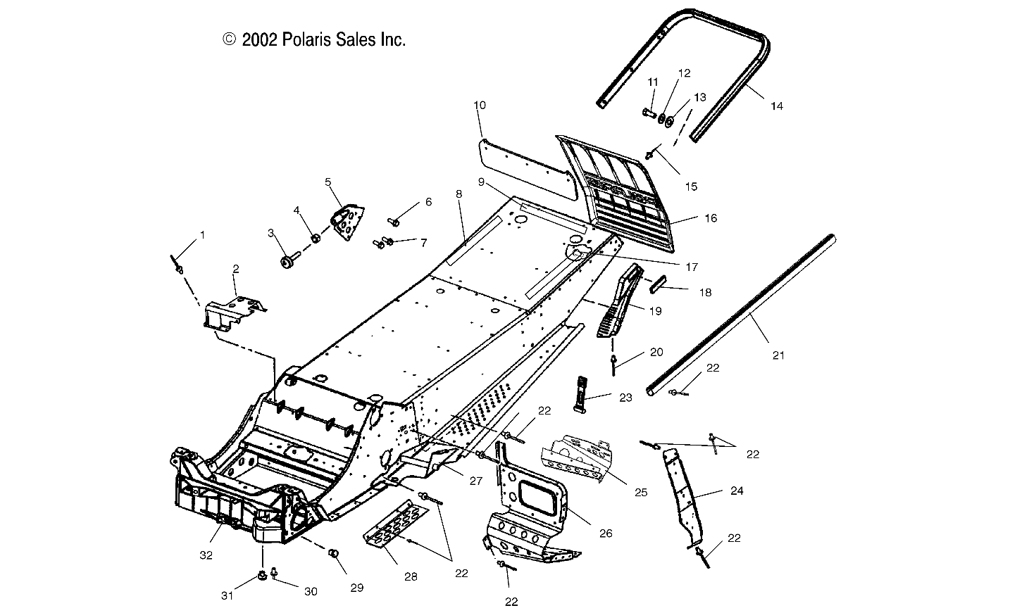 CHASSIS - S03ND5CS (4977947794A03)