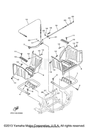 STAND FOOTREST