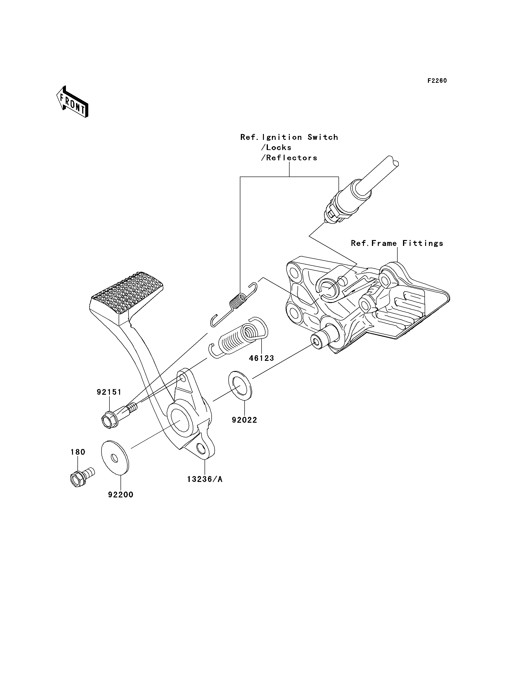 Brake Pedal/Torque Link