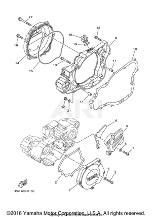 CRANKCASE COVER 1