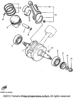 CRANKSHAFT PISTON