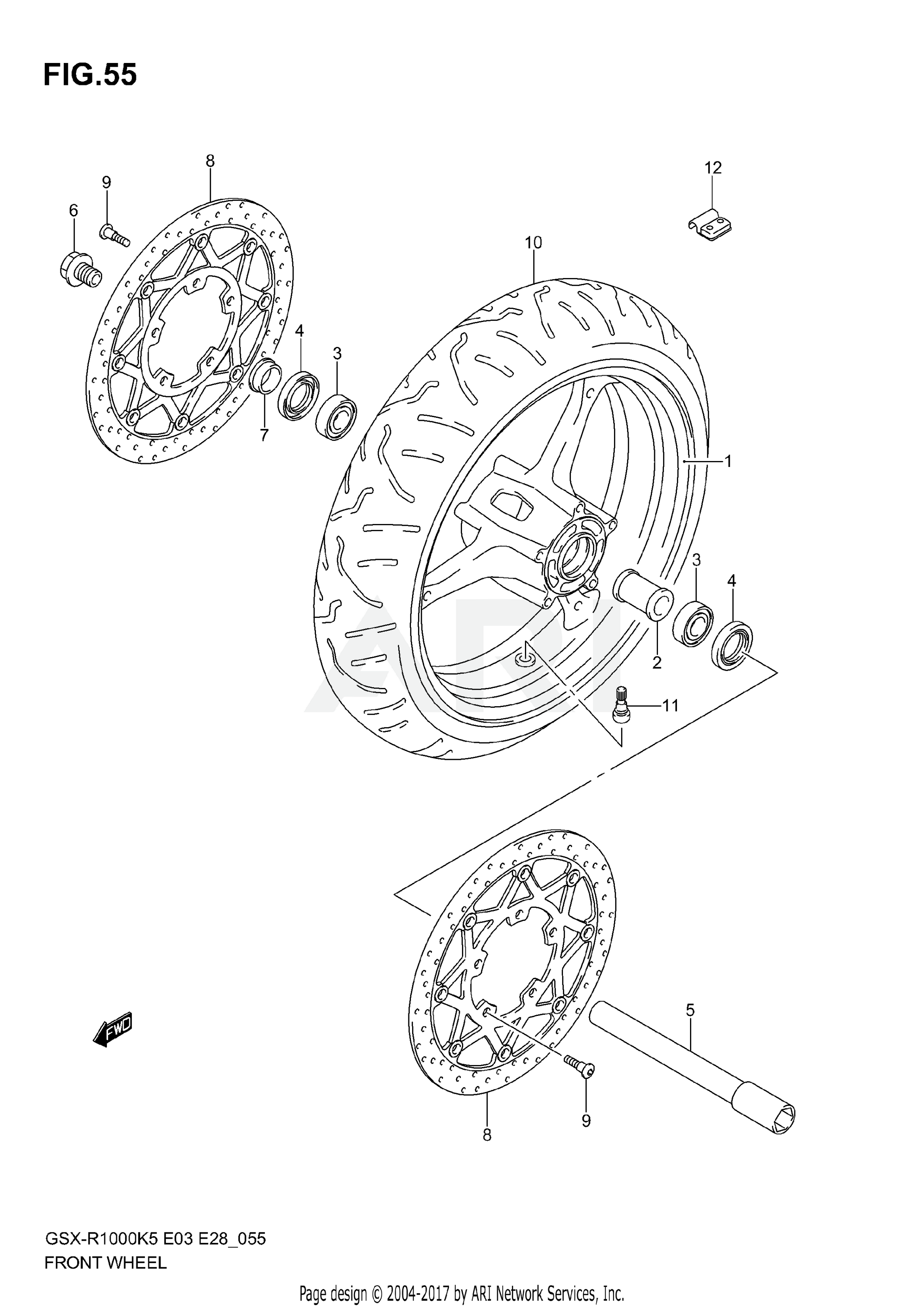 FRONT WHEEL