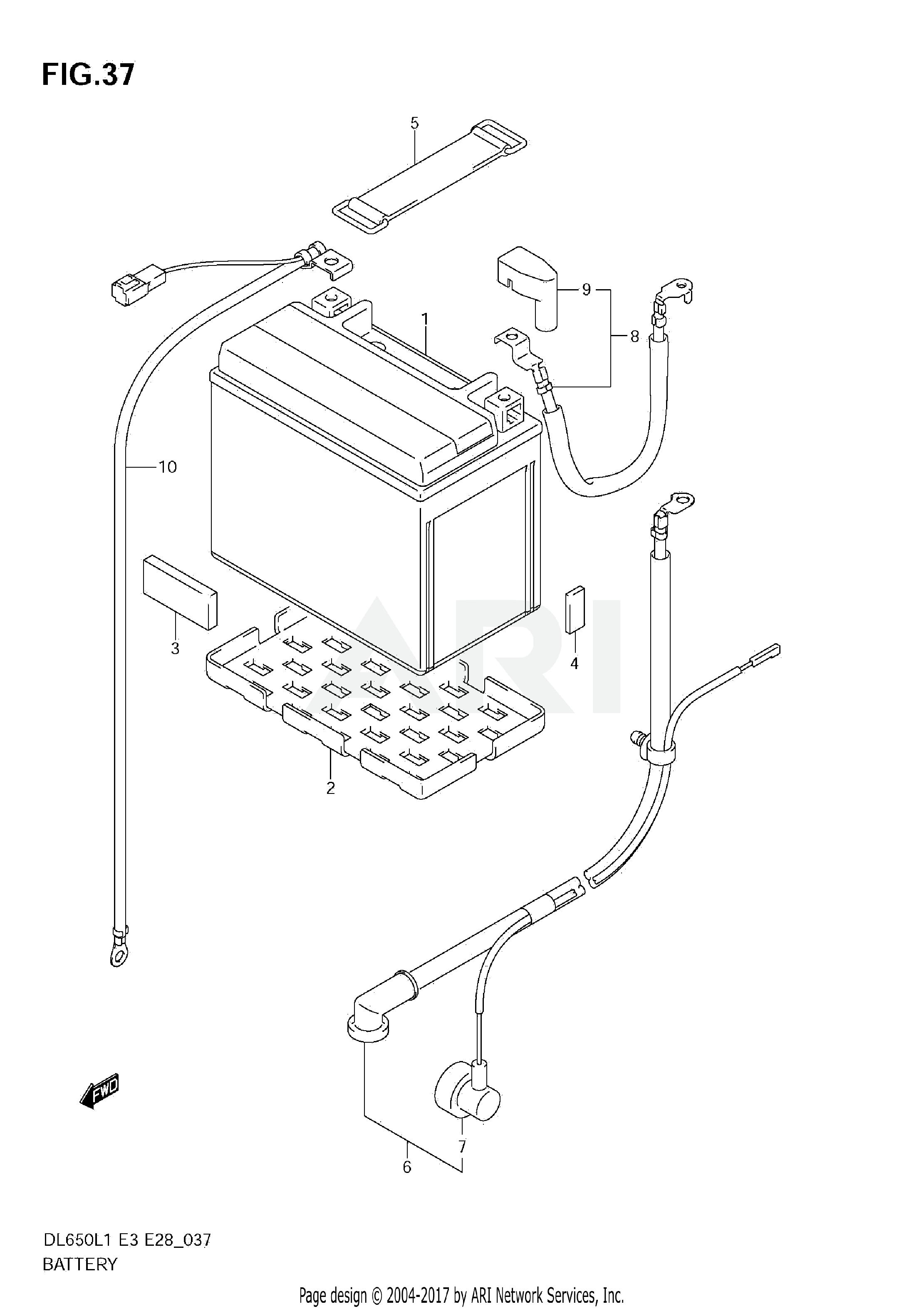 BATTERY (DL650 L1 E3)