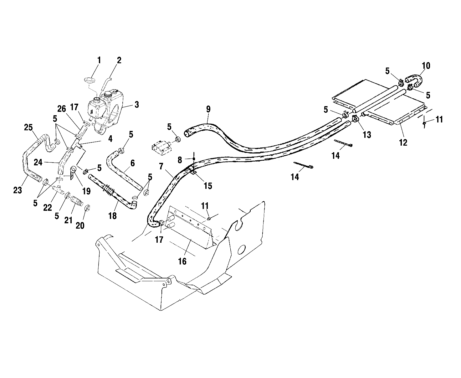 COOLING SYSTEM - S01SR5AS (4960386038B002)