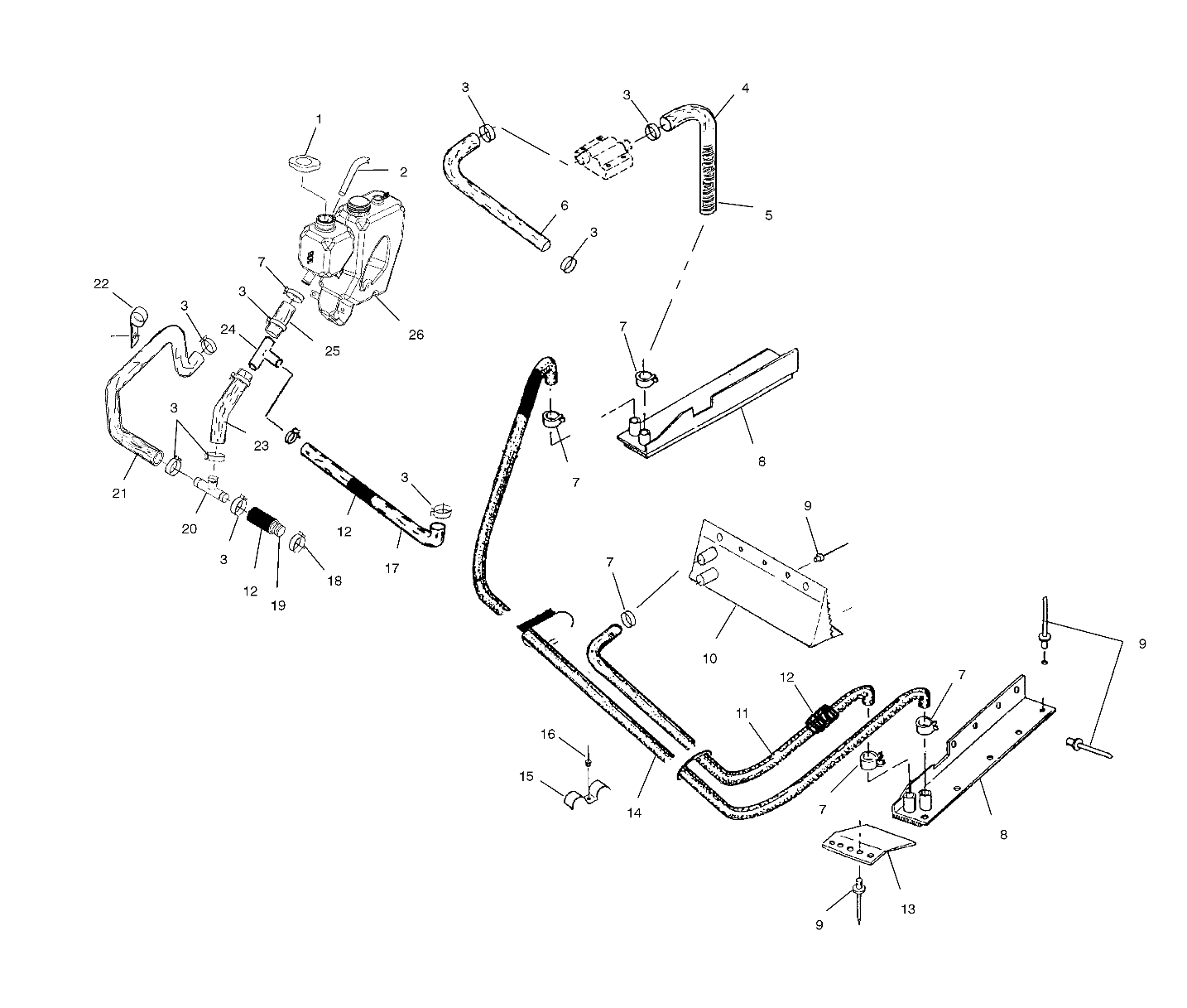 COOLING SYSTEM - S01ST6ES (4960836083B005)