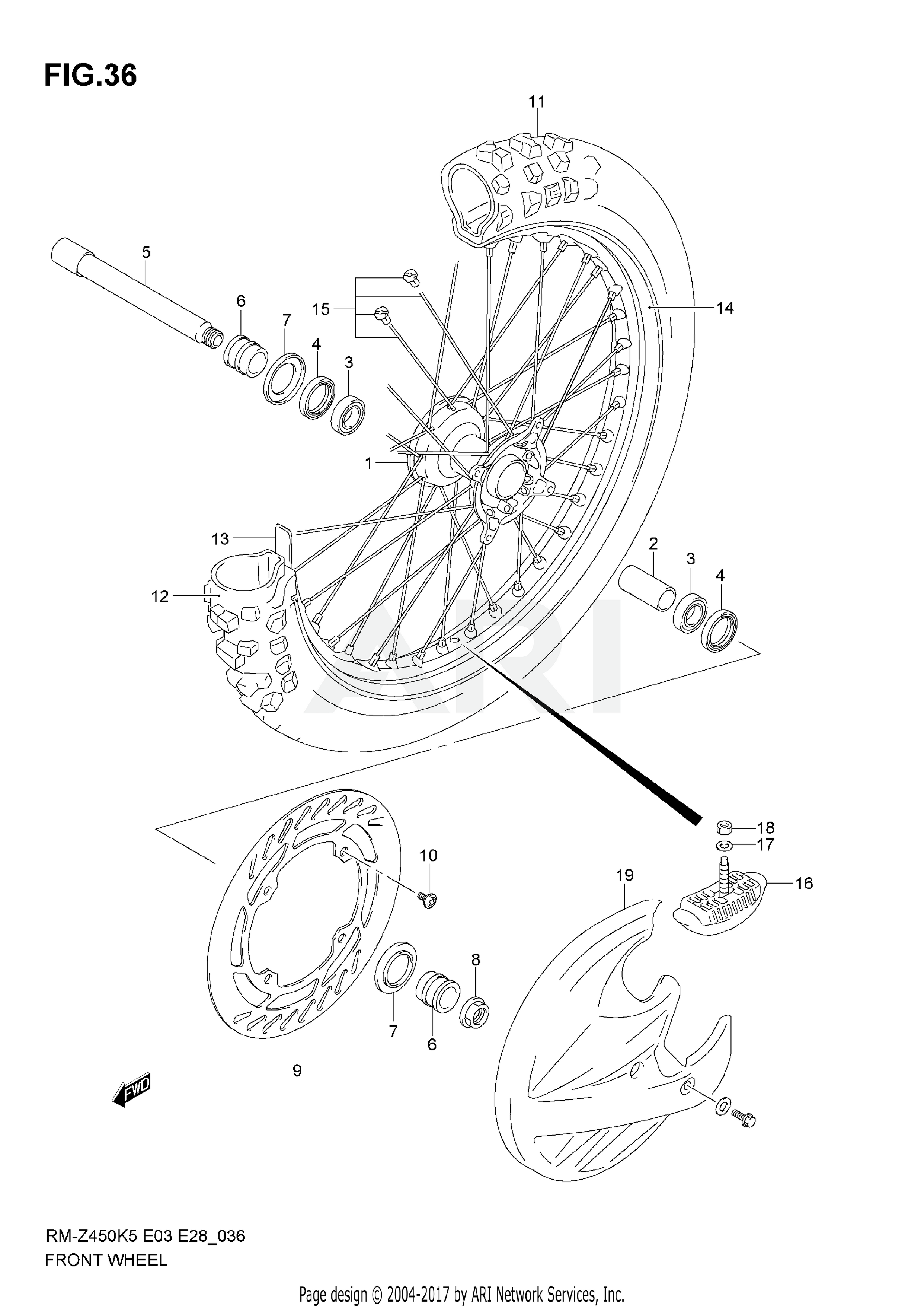 FRONT WHEEL