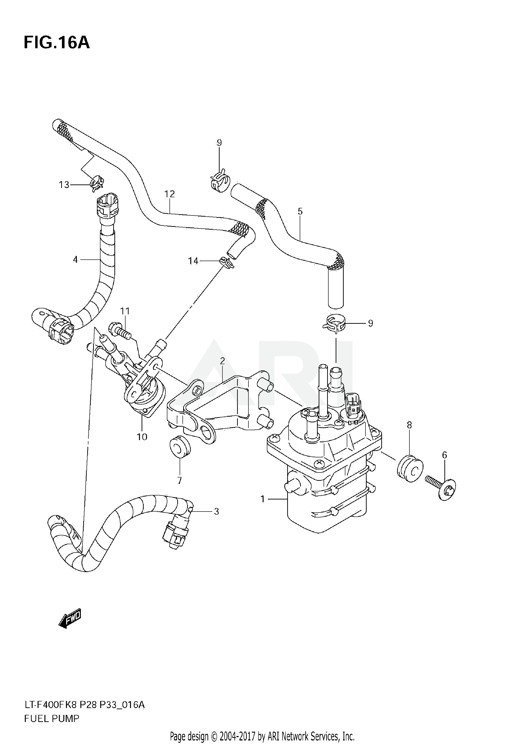 FUEL PUMP (LT-F400FL0)