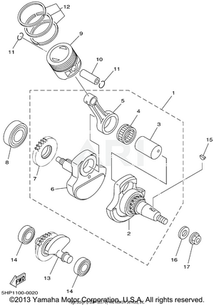 CRANKSHAFT PISTON