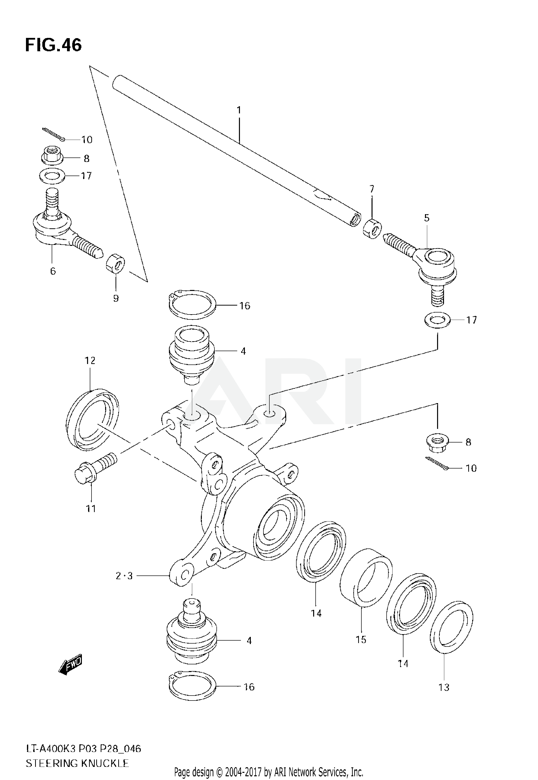 STEERING KNUCKLE