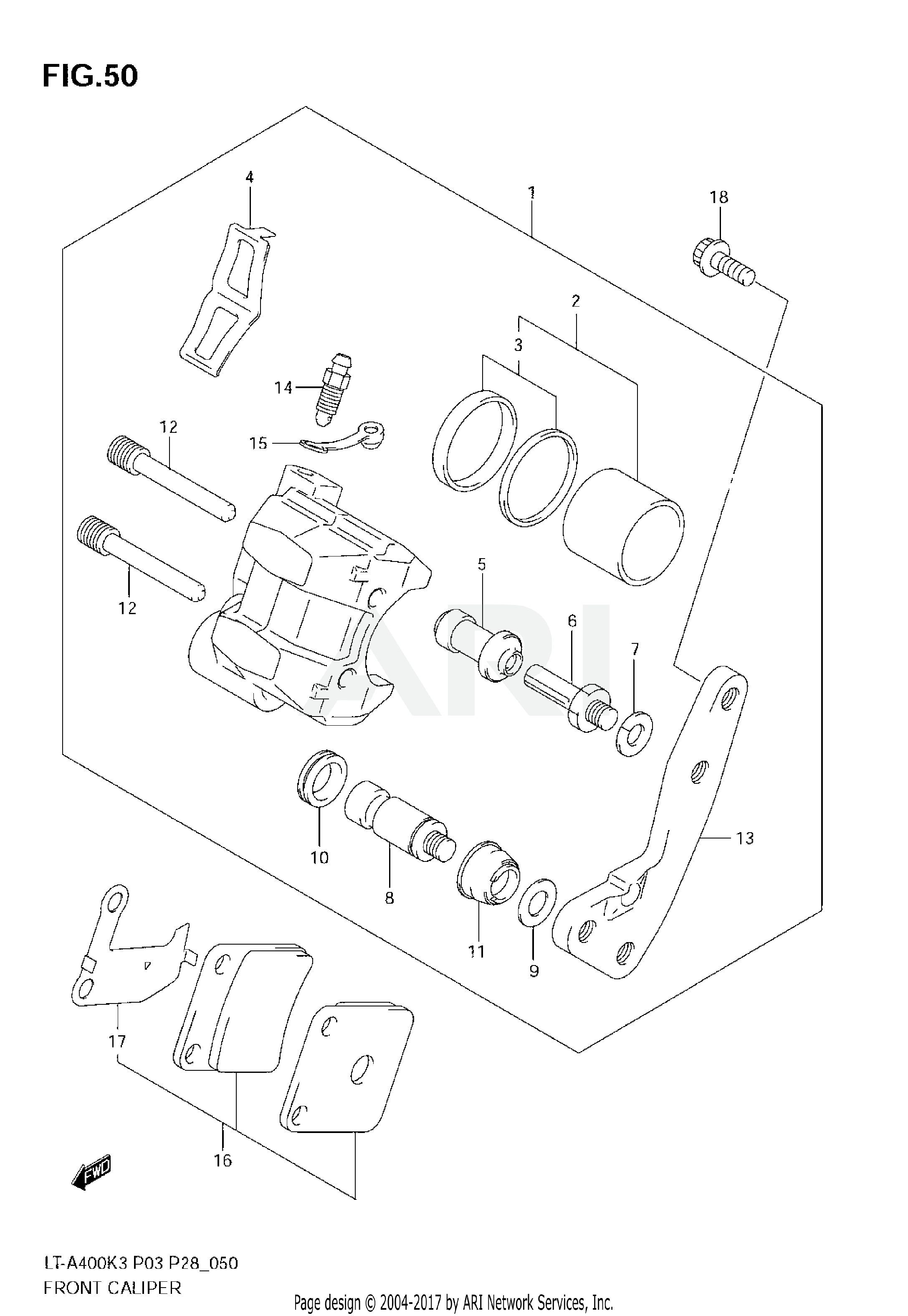 FRONT CALIPER