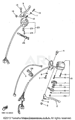 HANDLE SWITCH LEVER