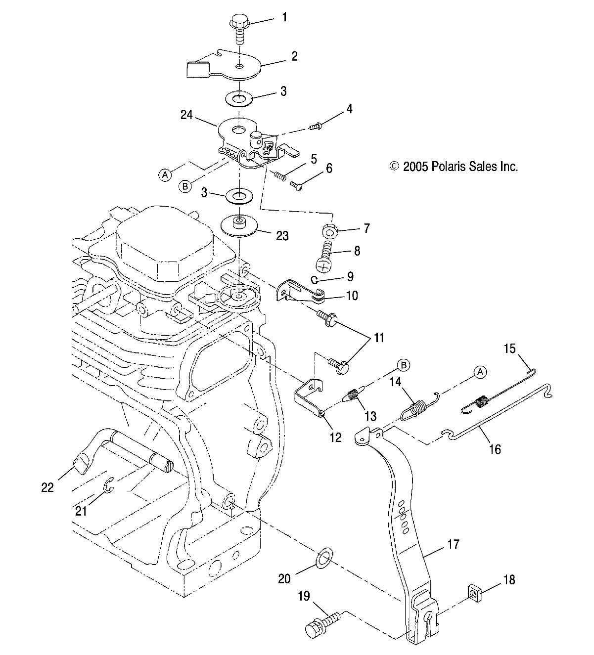 ENGINE, GOVERNOR - S13WB1ASA/AEA (4997579757B06)