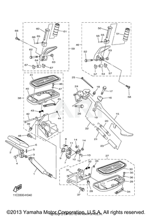 STAND FOOTREST