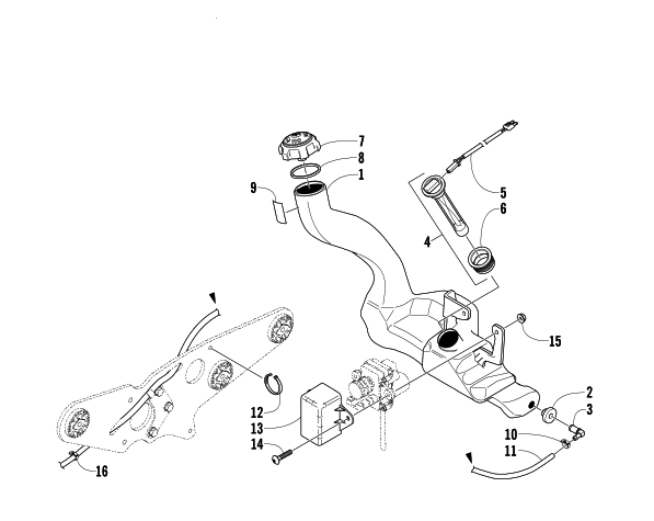 OIL TANK ASSEMBLY