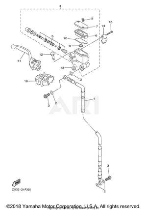 FRONT MASTER CYLINDER