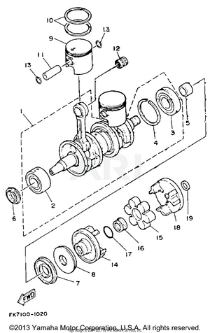 CRANKSHAFT PISTON