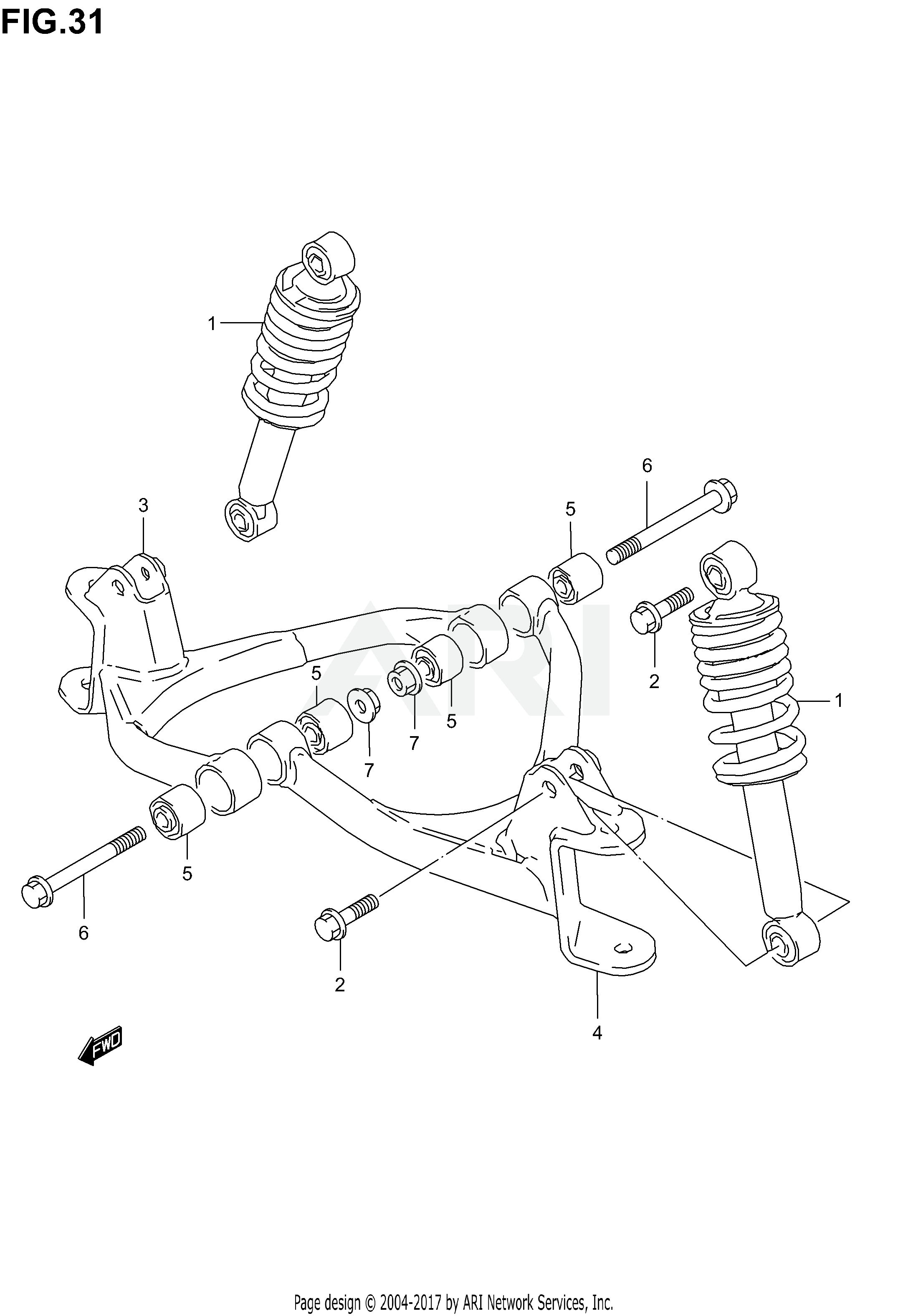 SUSPENSION ARM