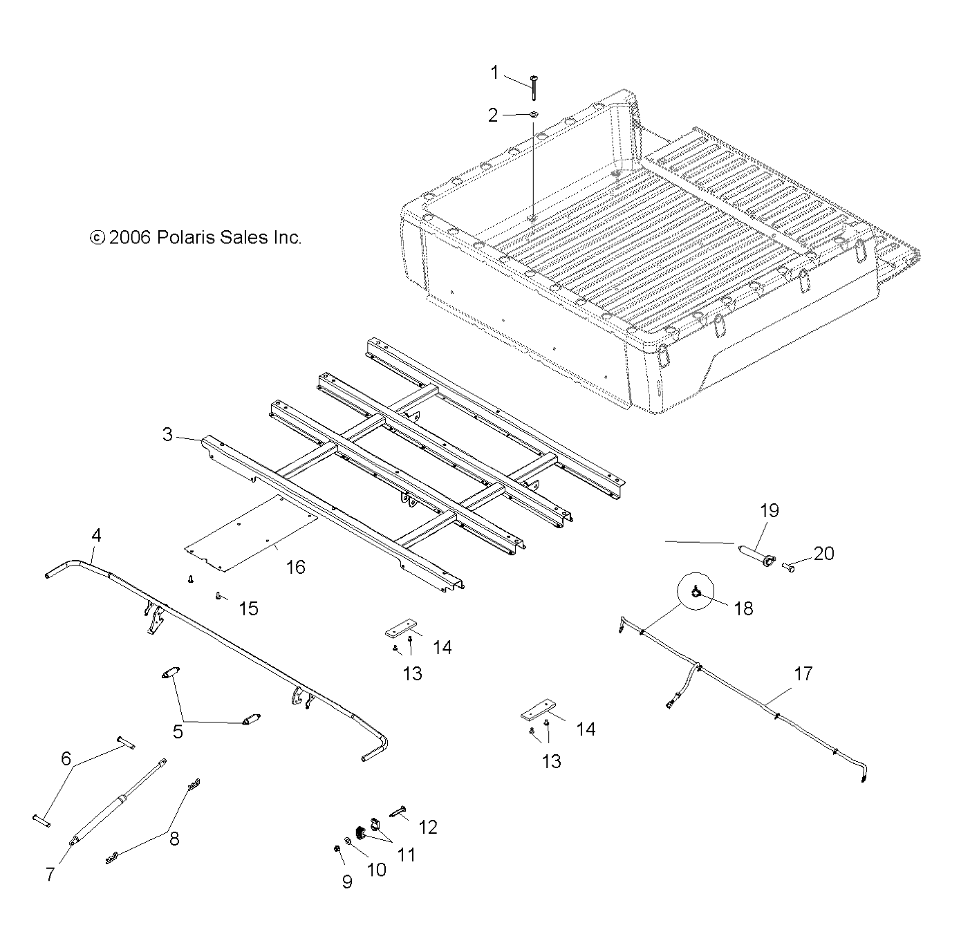 BOX MOUNTING - R07RB50AA/RH50AA (4999203249920324A10)