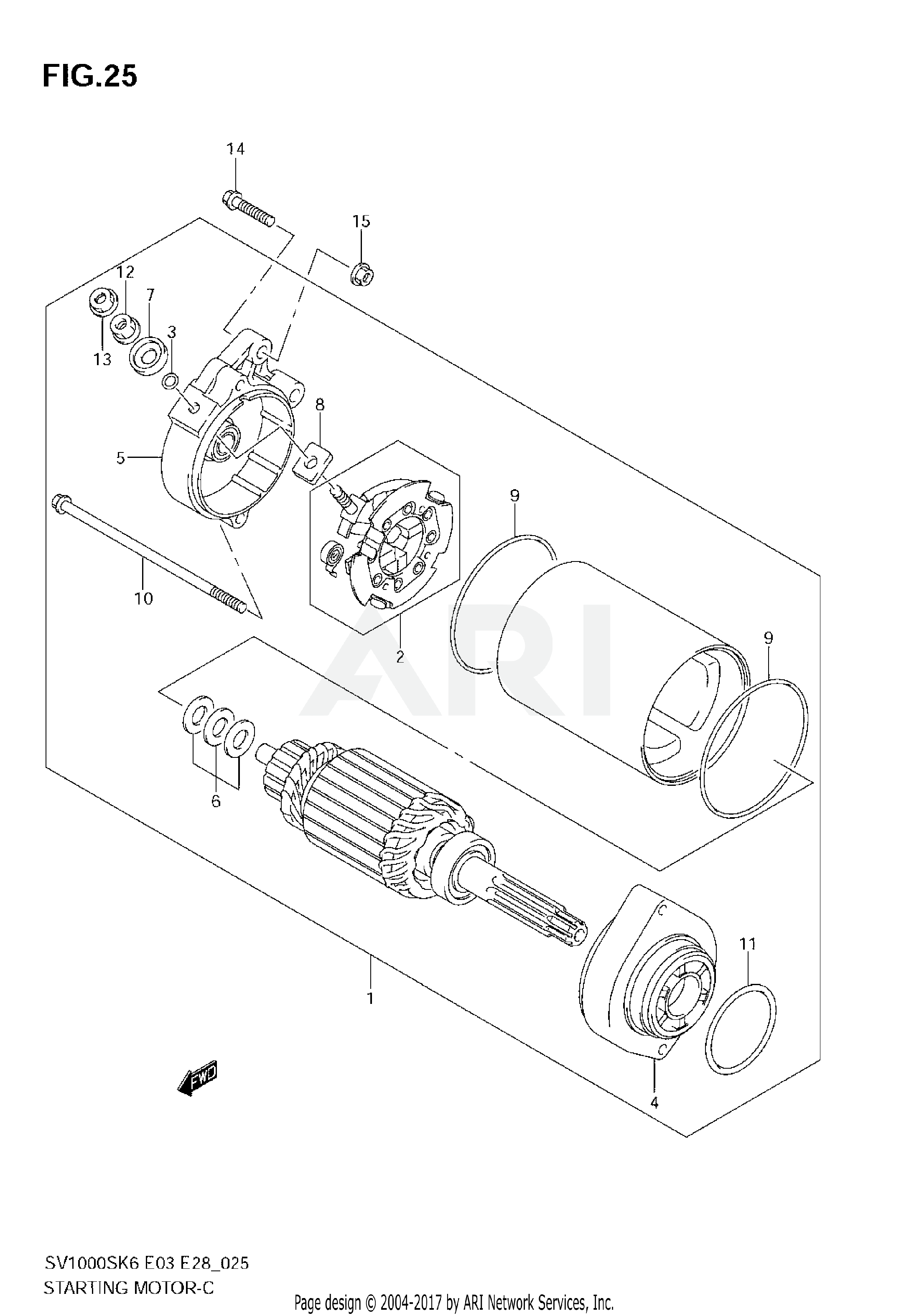 STARTING MOTOR