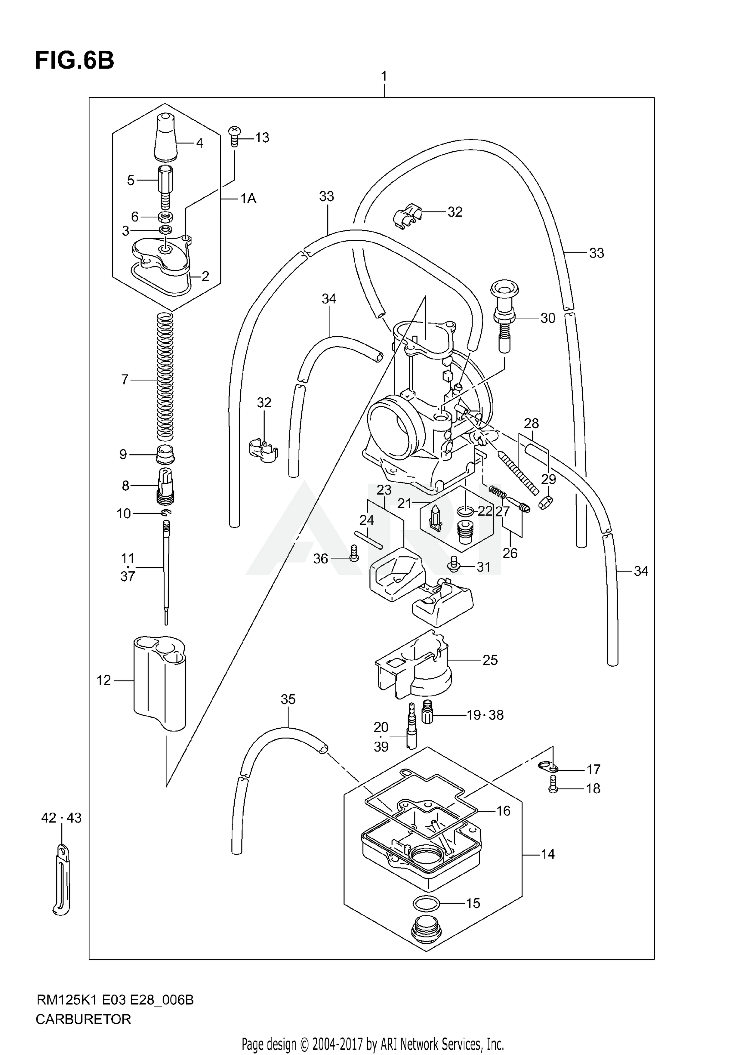 CARBURETOR (MODEL K3)