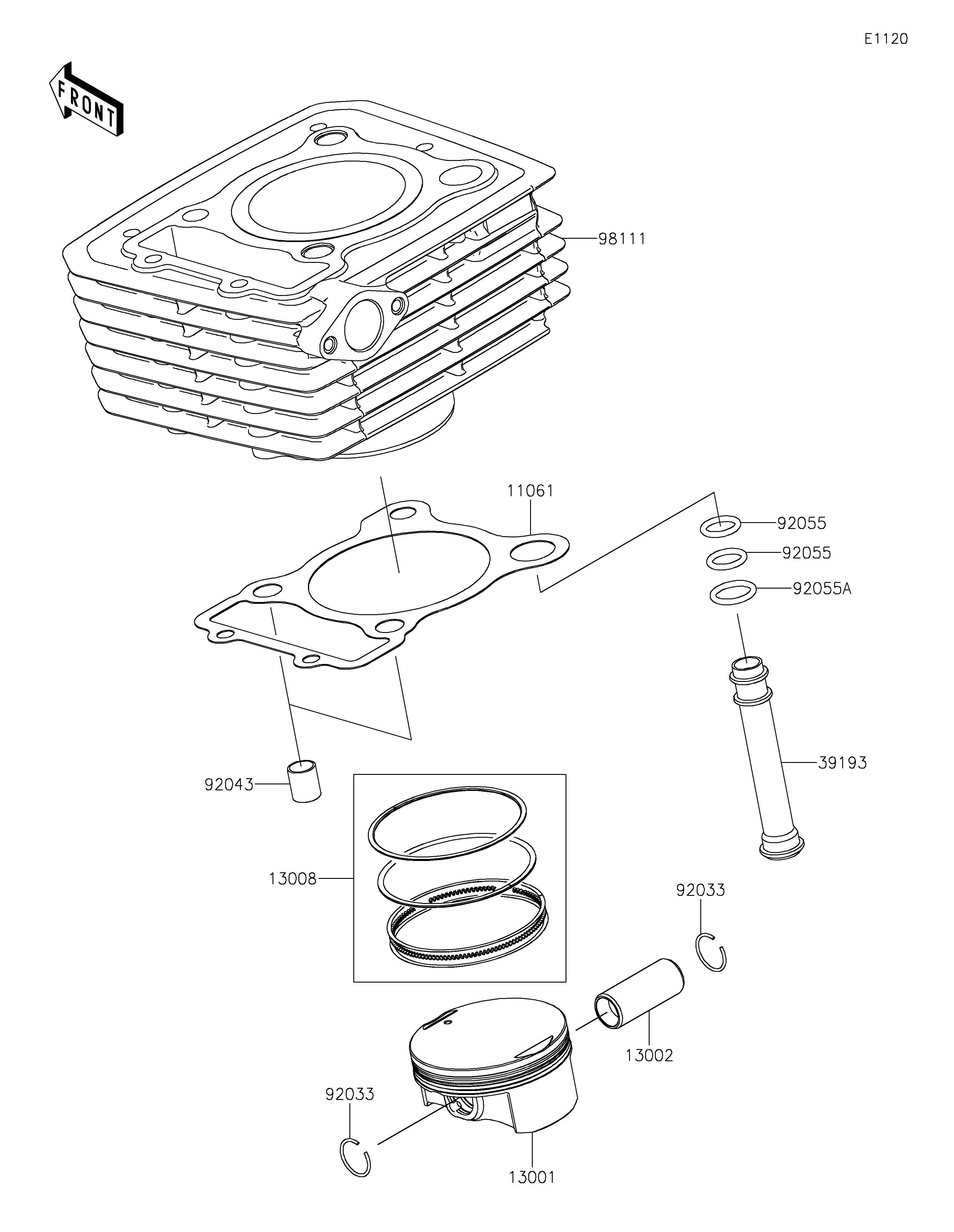 Cylinder/Piston(s)