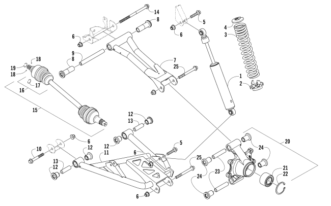 REAR SUSPENSION ASSEMBLY