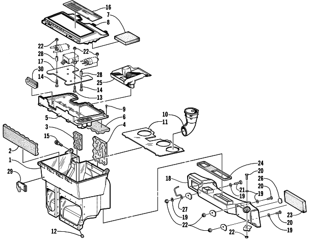 AIR SILENCER ASSEMBLY