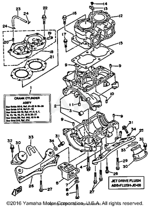 CYLINDER CRANKCASE