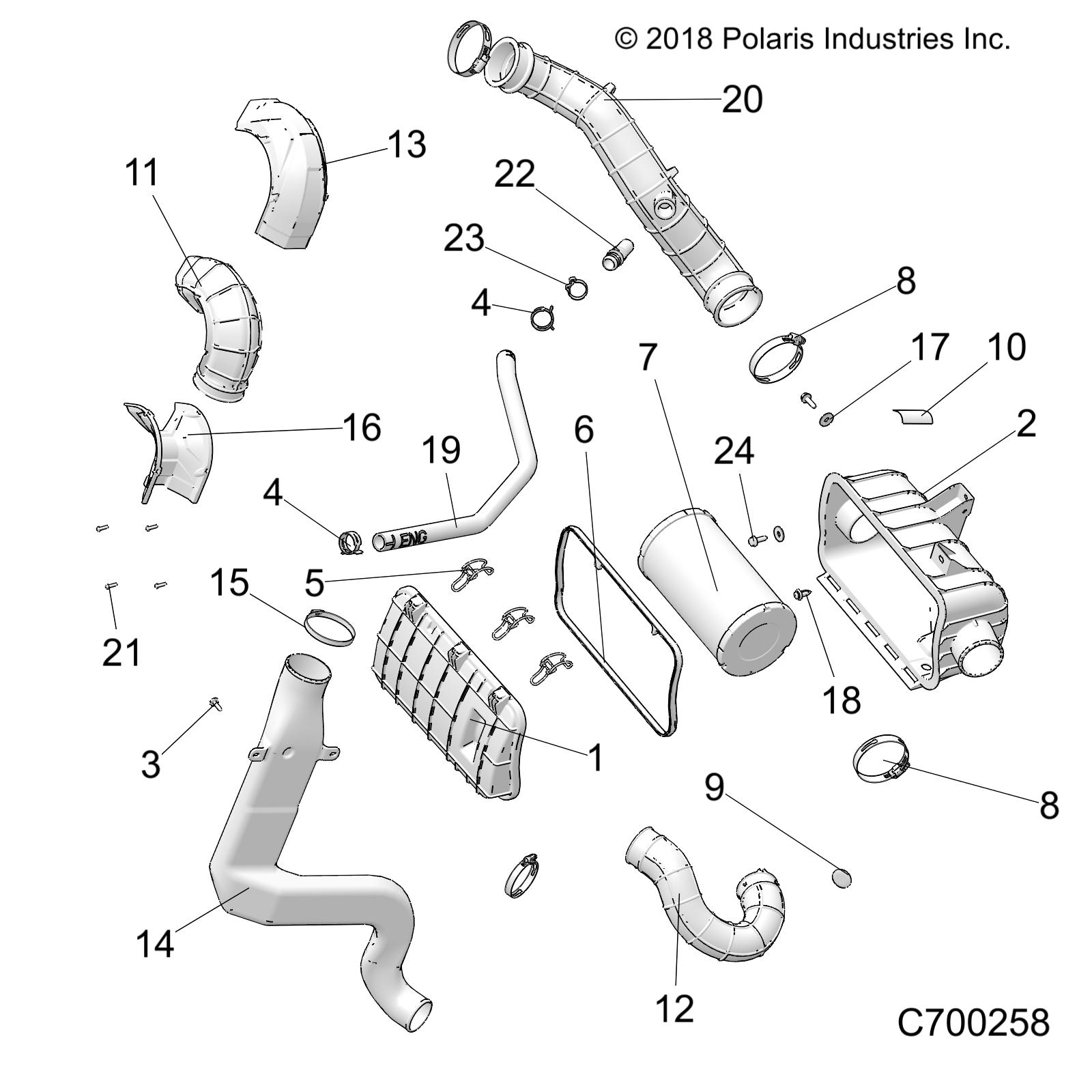 ENGINE, AIR INTAKE SYSTEM - R20RRM99AL (C700258)