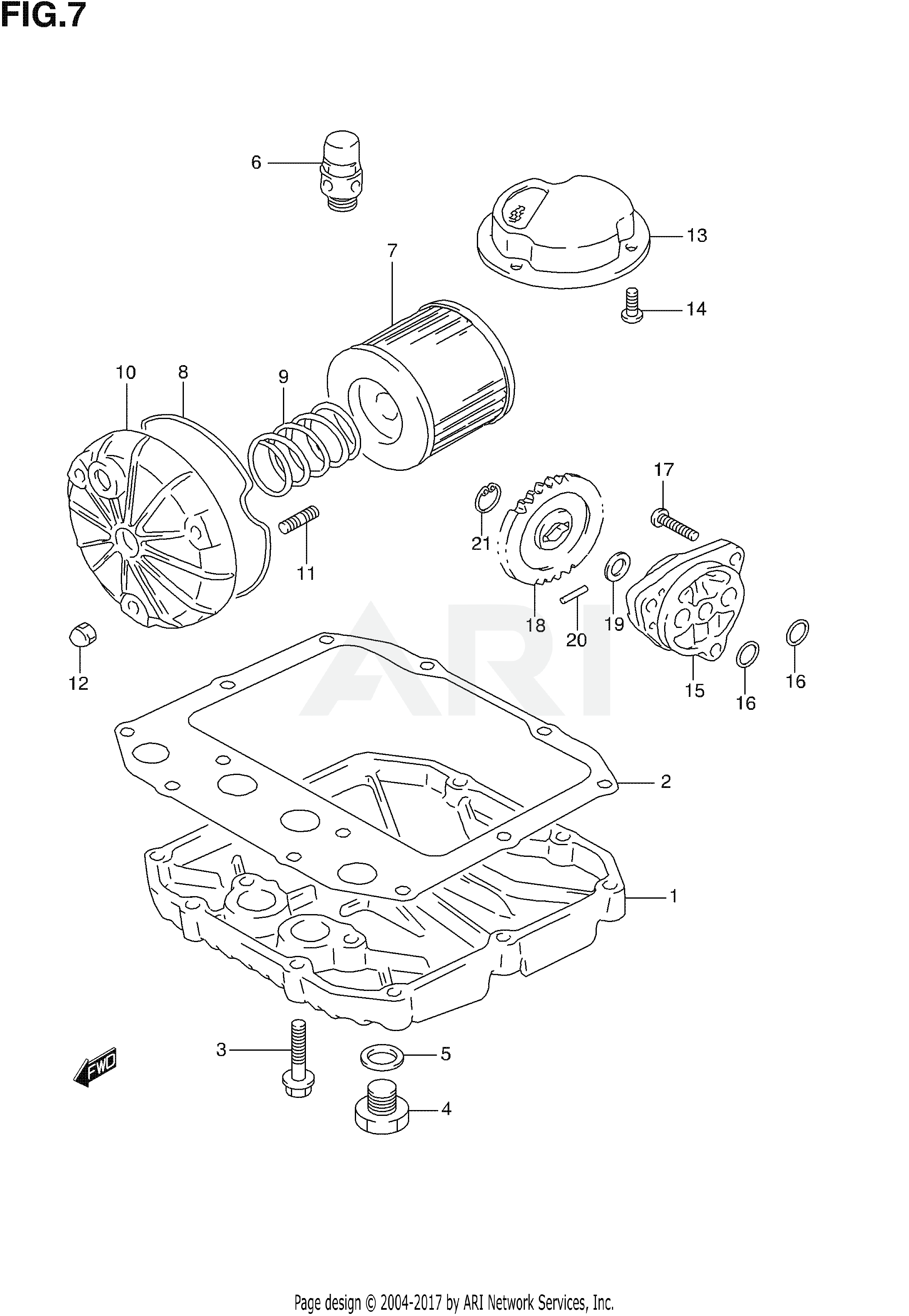 OIL FILTER - OIL PUMP