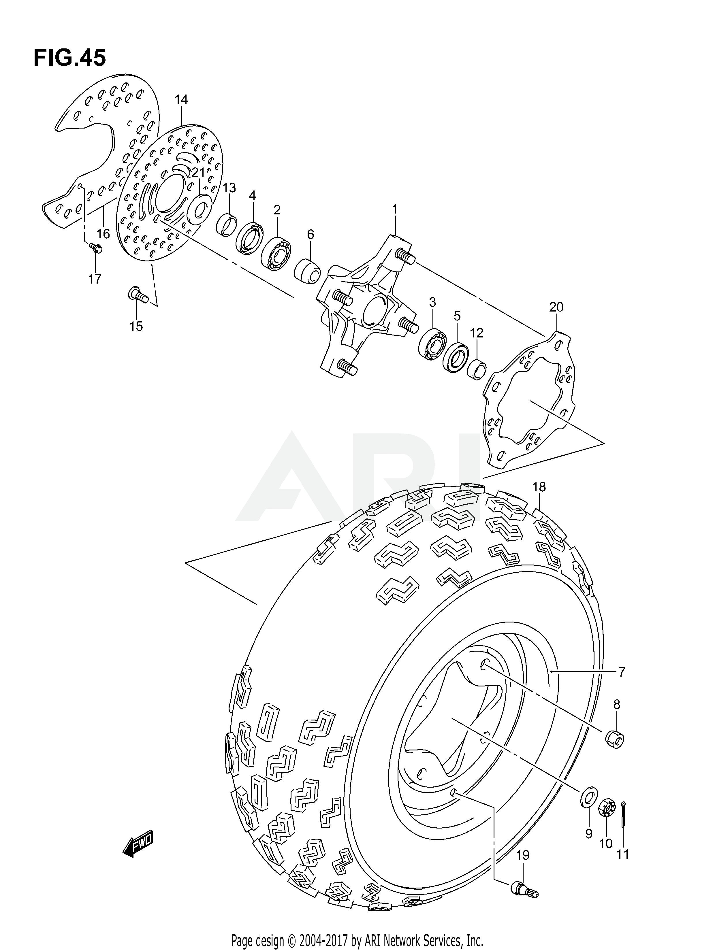 FRONT WHEEL