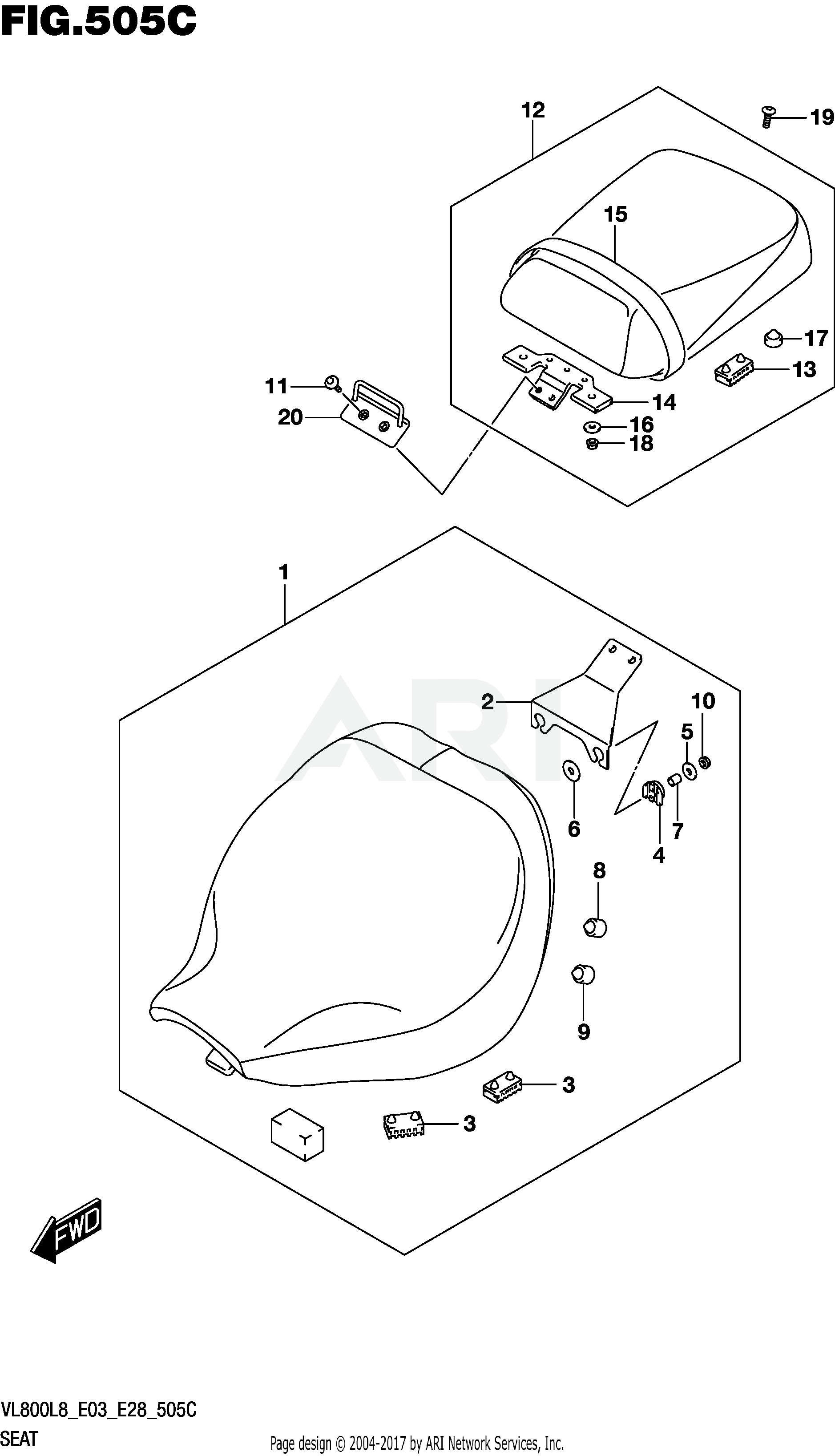 SEAT (VL800L8 E33)