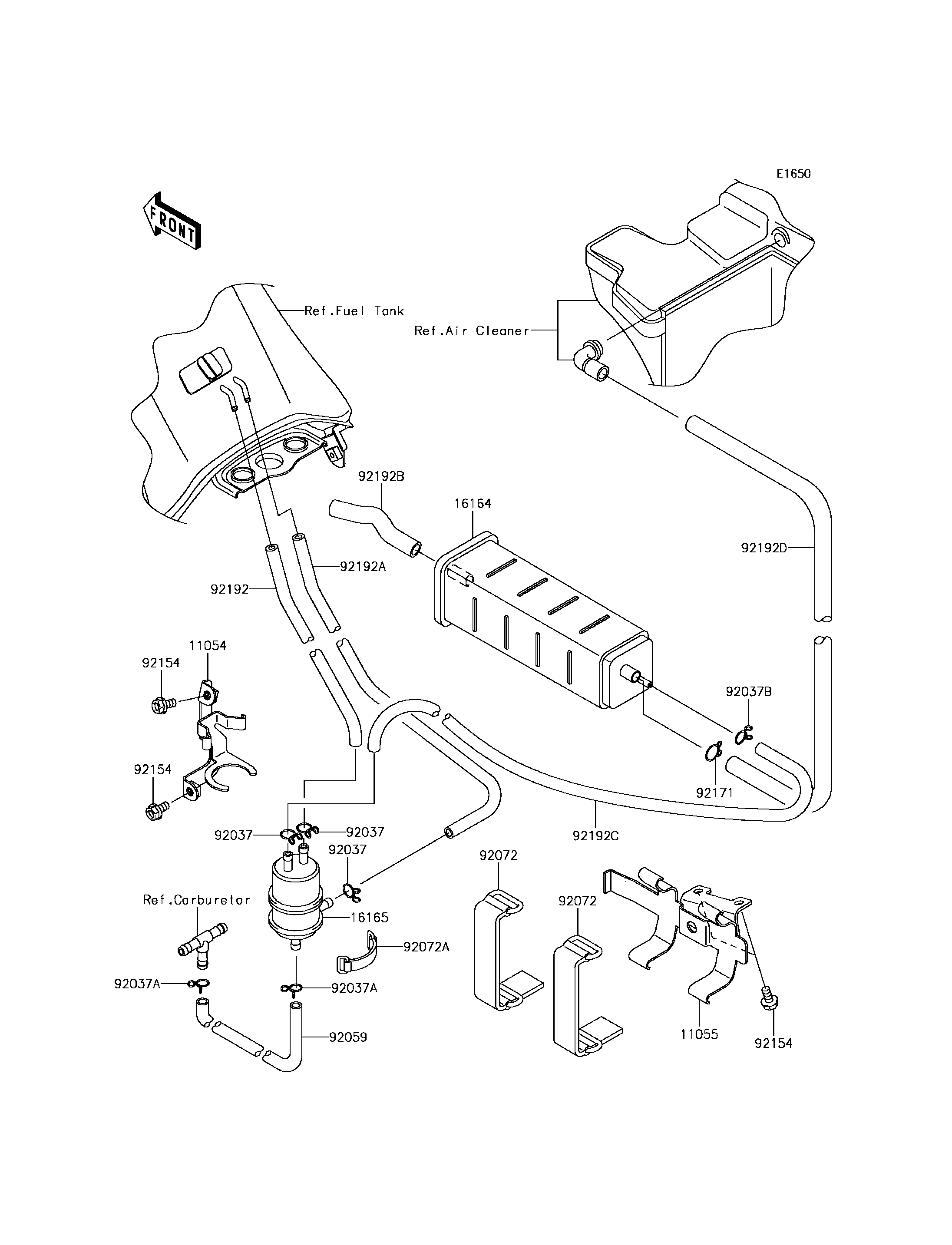 Fuel Evaporative System(CA)