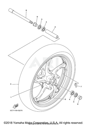 FRONT WHEEL