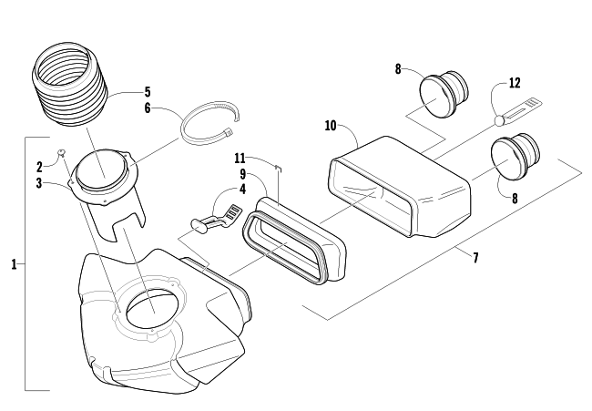 AIR SILENCER ASSEMBLY