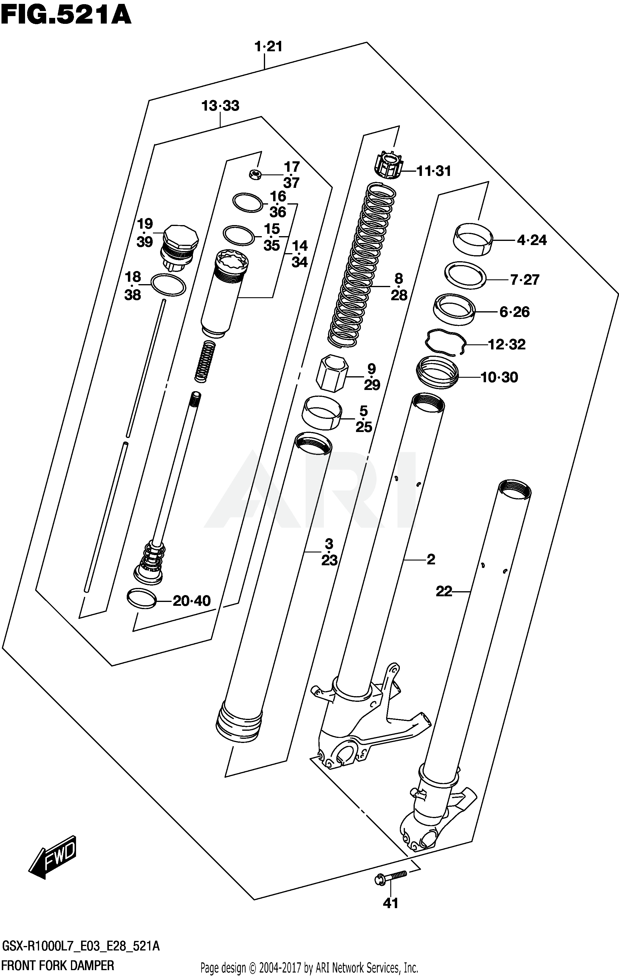 FRONT FORK DAMPER