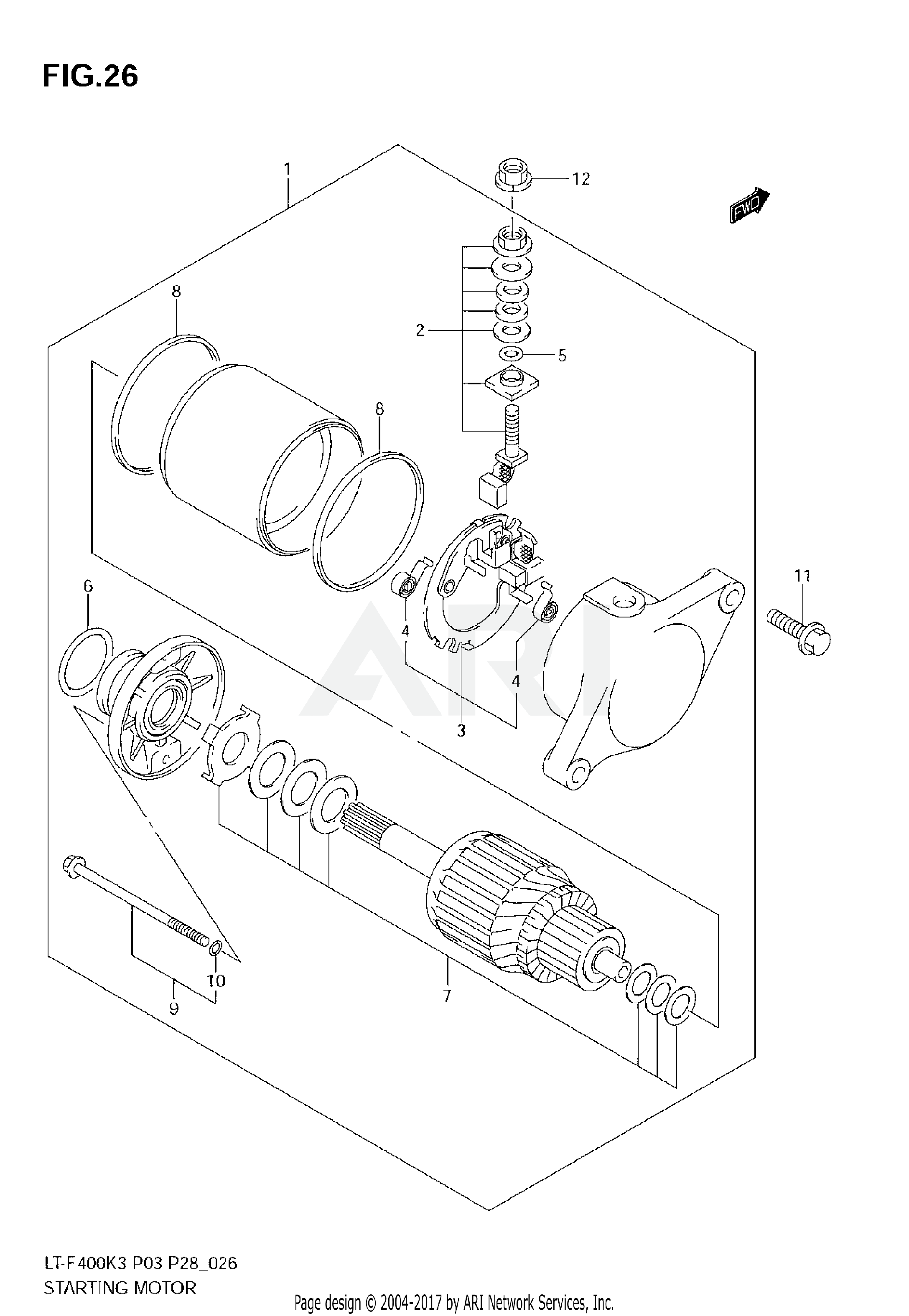 STARTING MOTOR