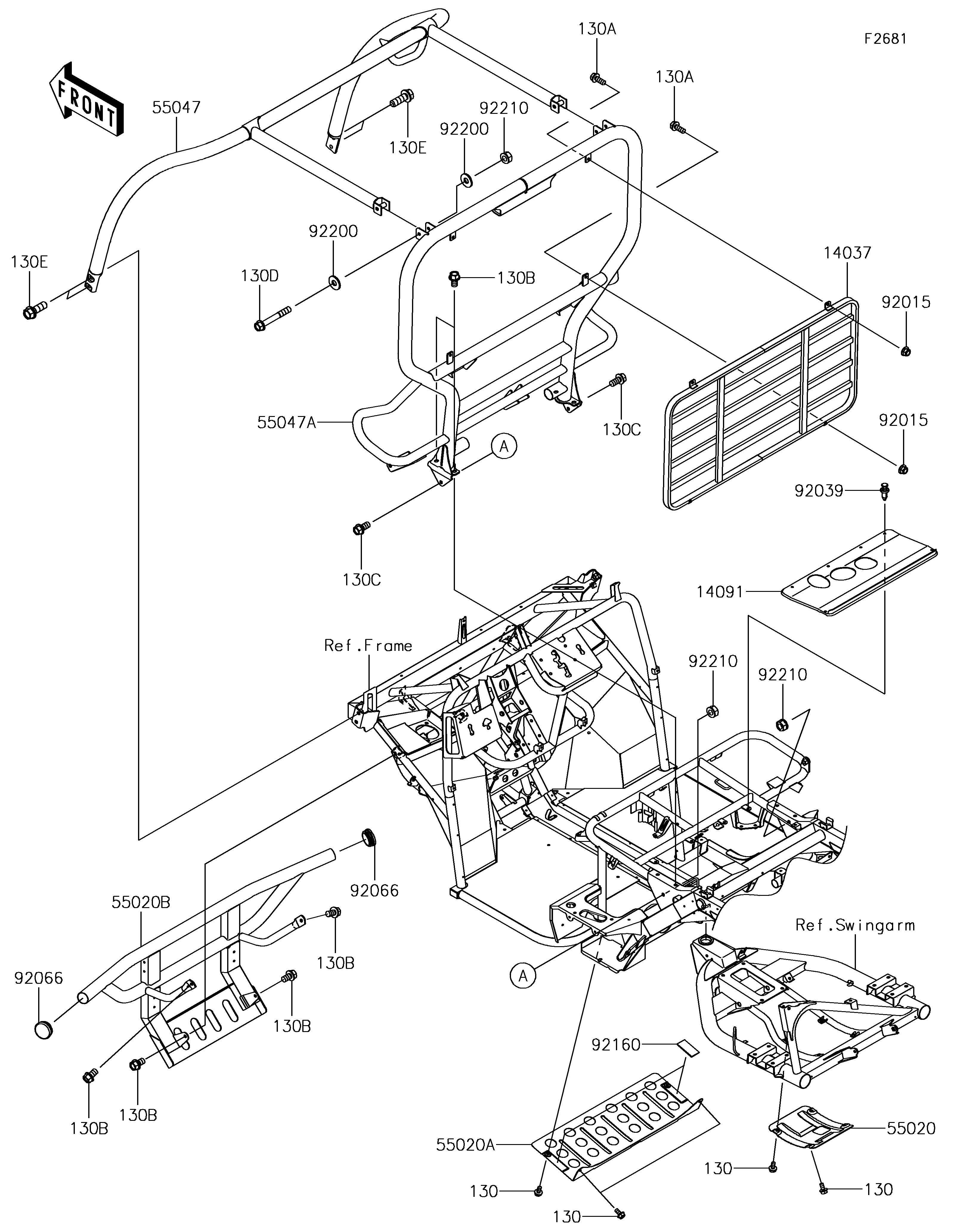 Guards/Cab Frame