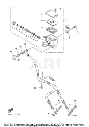 FRONT MASTER CYLINDER