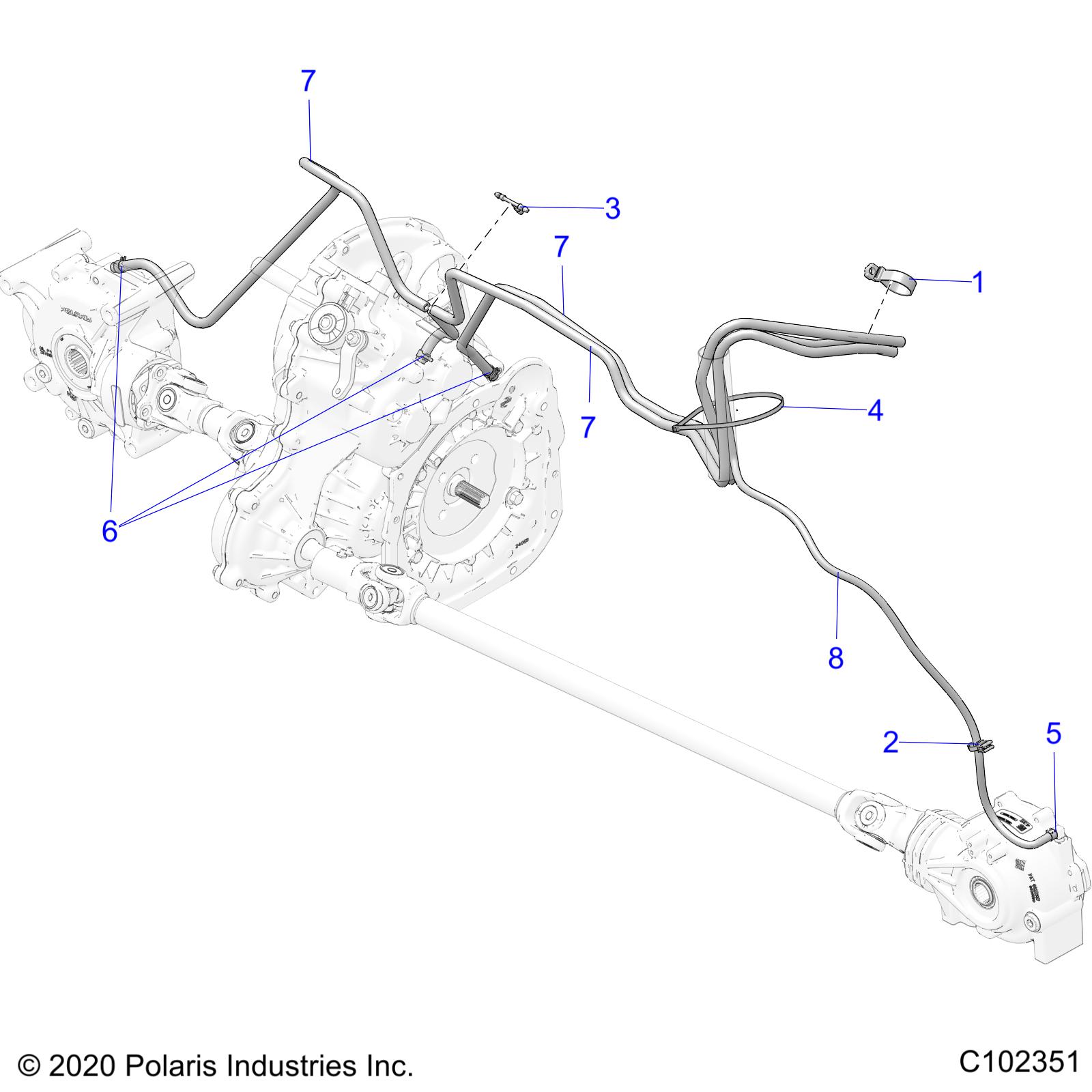 DRIVE TRAIN, DRIVE SYSTEM VENTING - A20SGE95AK (C102351)