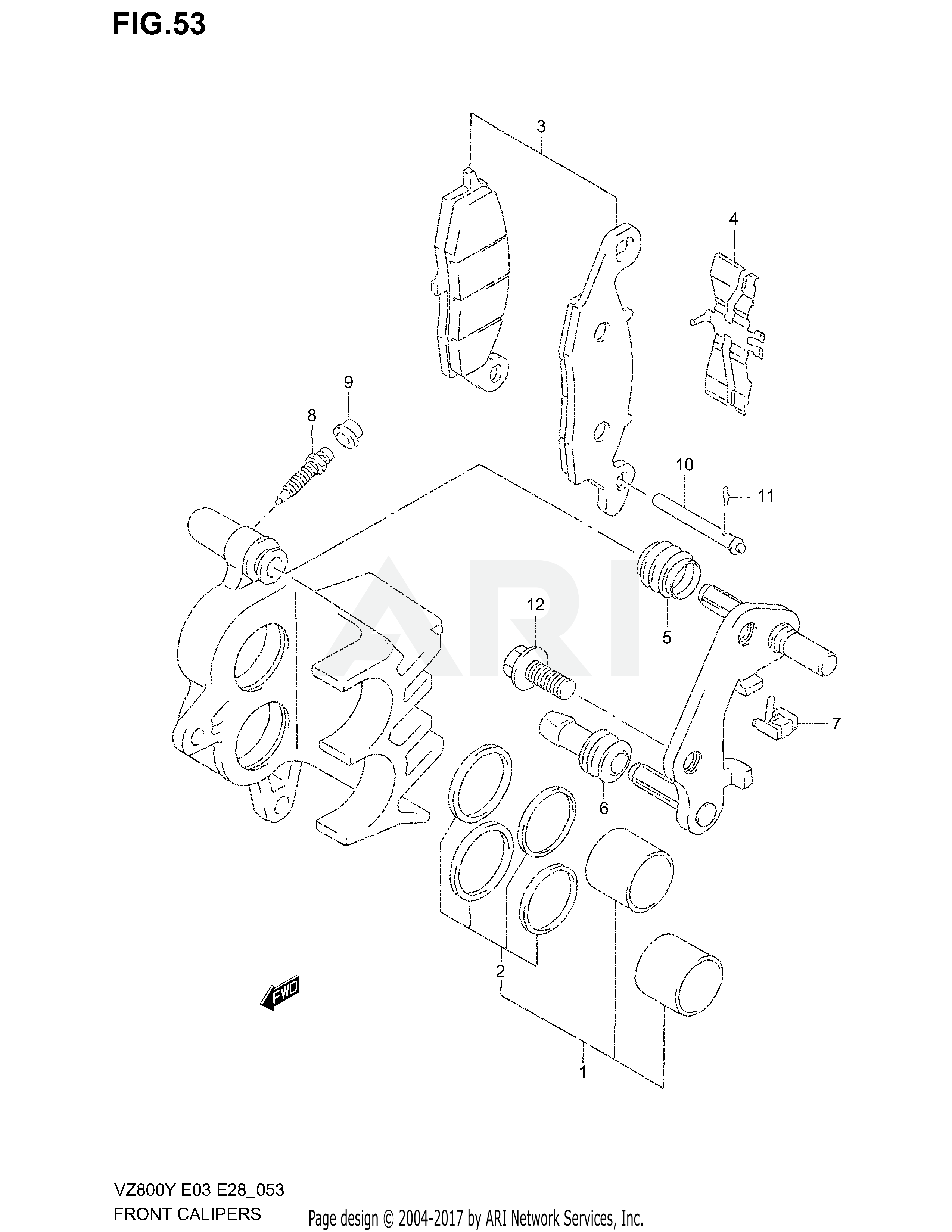 FRONT CALIPER