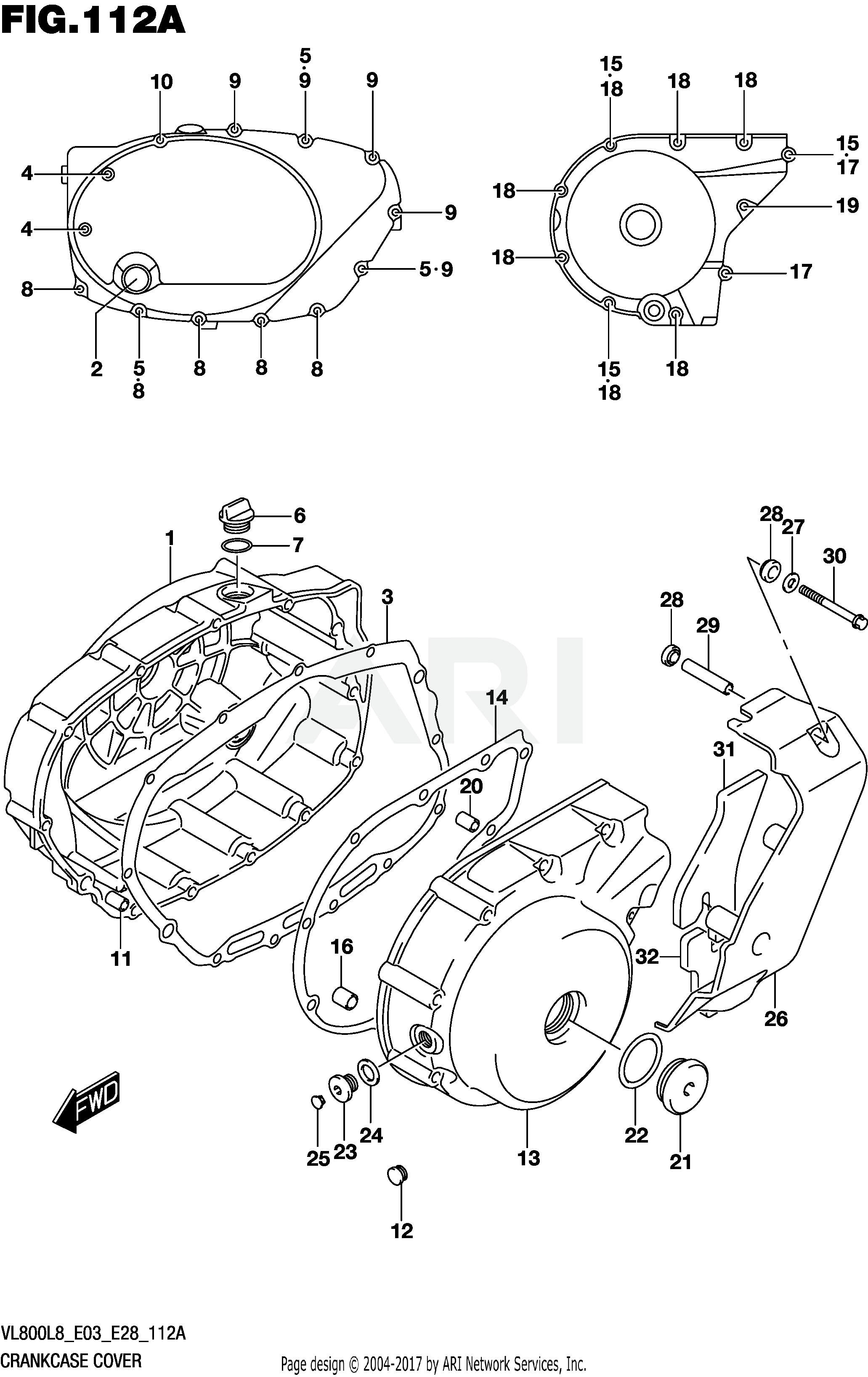 CRANKCASE COVER