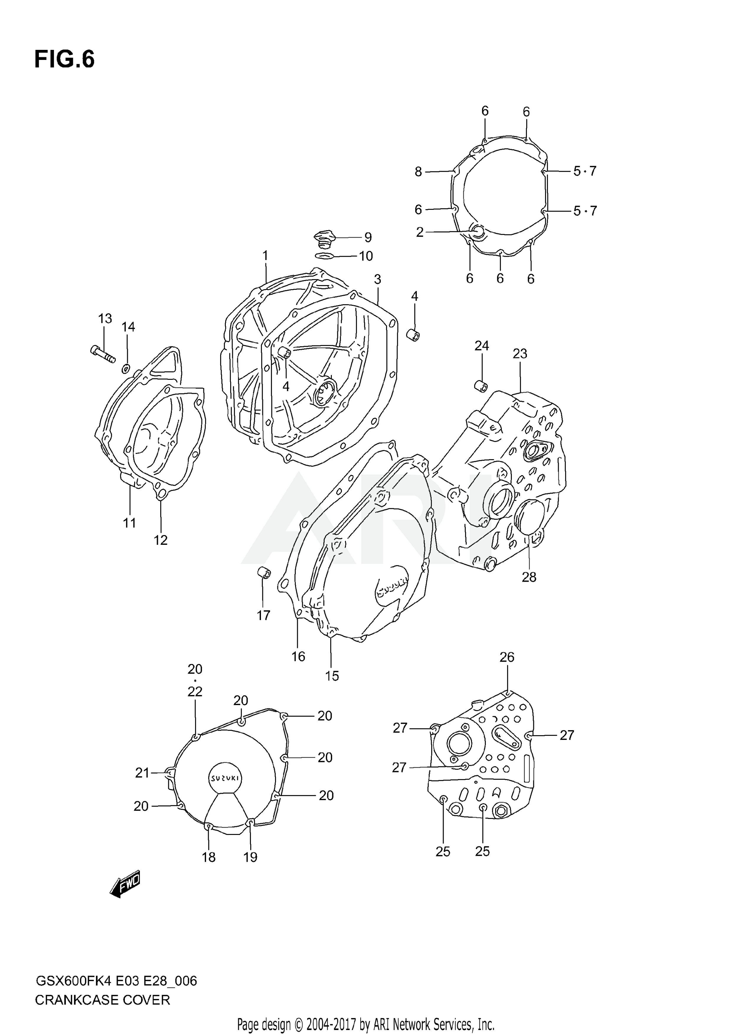 CRANKCASE COVER