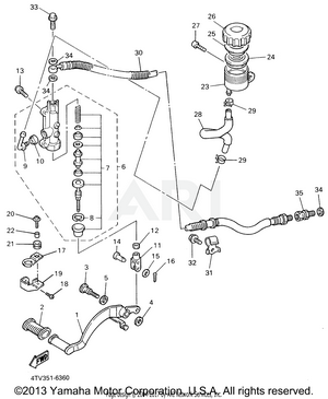 REAR MASTER CYLINDER