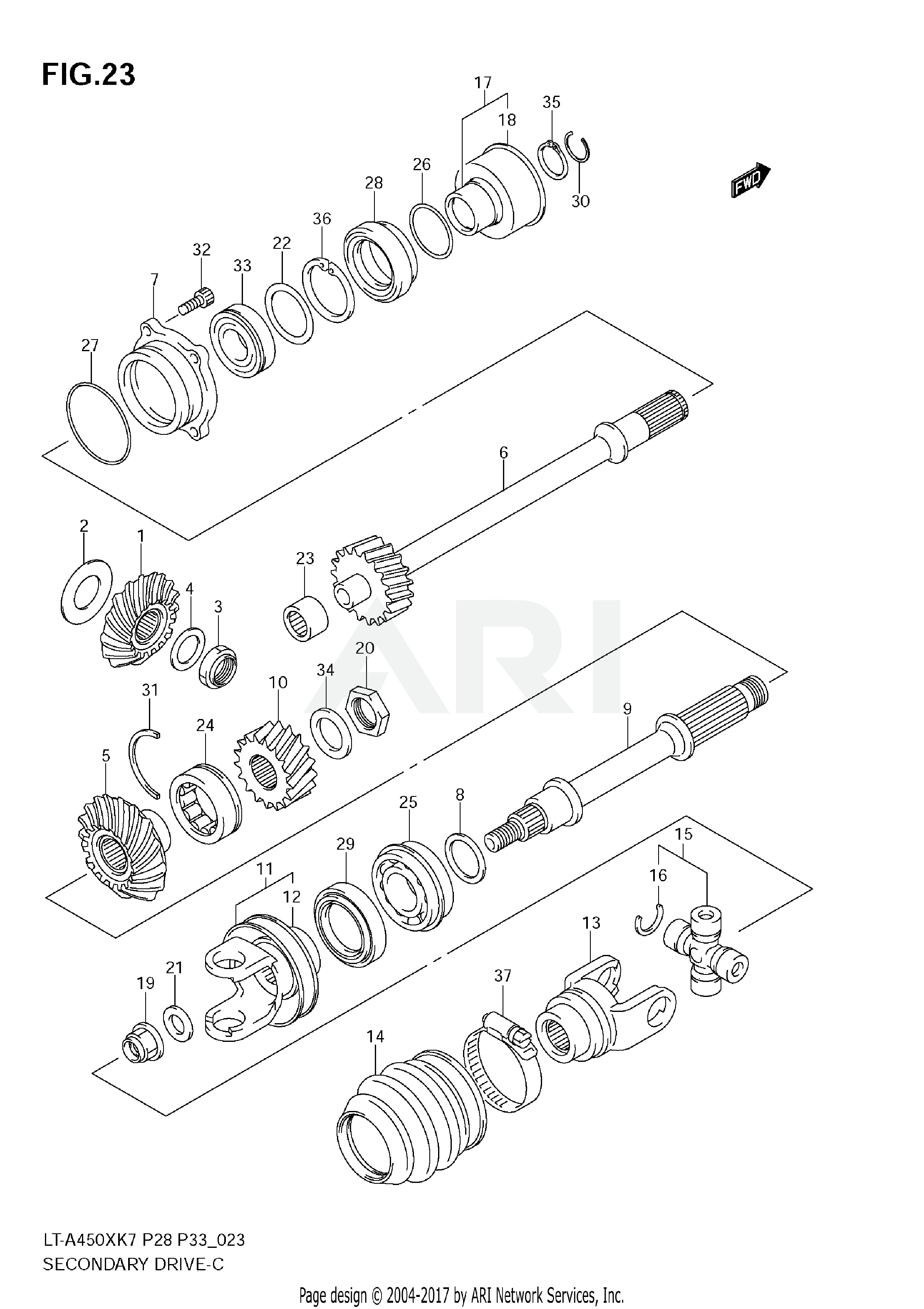 SECONDARY DRIVE