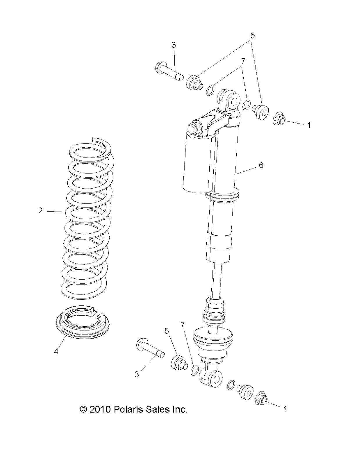 SUSPENSION, FRONT SHOCK MOUNTING - R13XE76AD/EAI (49RGRSHOCKMTG11RZR4)