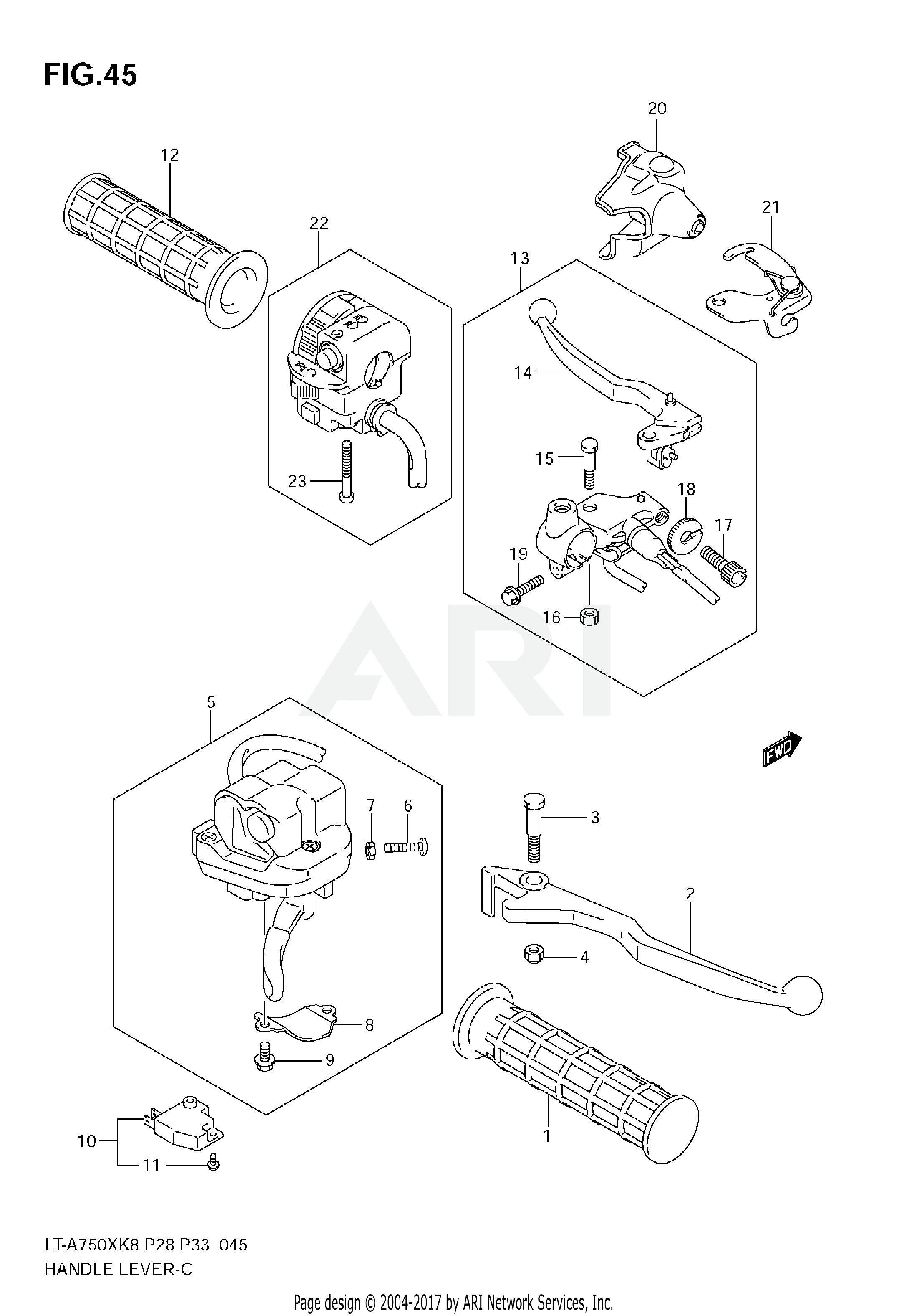 HANDLE LEVER