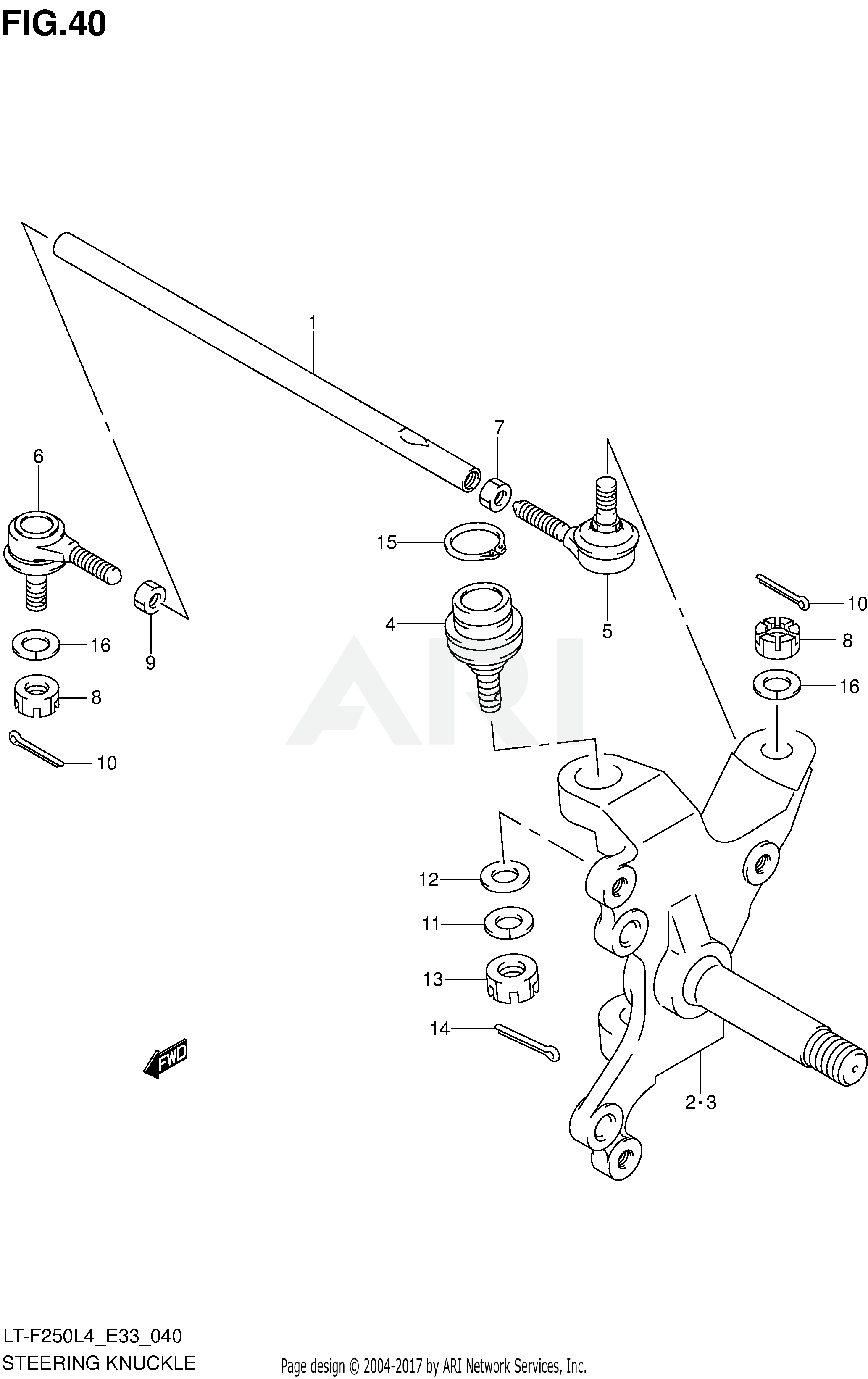 STEERING KNUCKLE