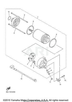 STARTING MOTOR